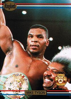 1991 Ringlords #NNO Mike Tyson Front