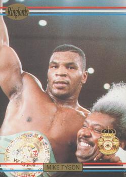 1991 Ringlords #NNO Mike Tyson Front
