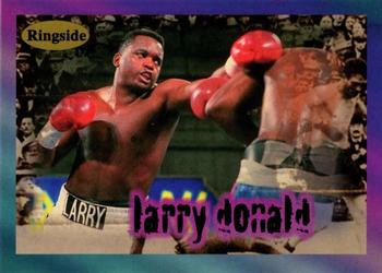 1996 Ringside #10 Larry Donald Front