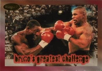 1996 Ringside #NNO Bruno's Greatest Challenge Front
