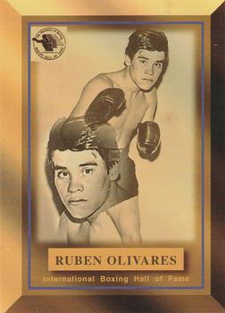 1996 Ringside - International Hall of Fame #4 Ruben Olivares Front