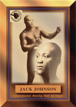 1996 Ringside - International Hall of Fame #7 Jack Johnson Front
