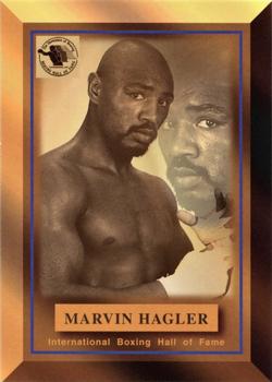 1996 Ringside - International Hall of Fame #15 Marvin Hagler Front