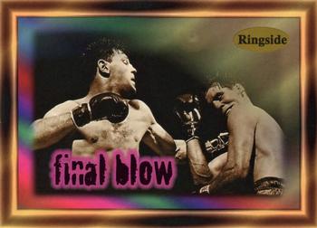 1996 Ringside - Fight Cards #F3 Final Blow (Billy Conn / Bob Pastor) Front