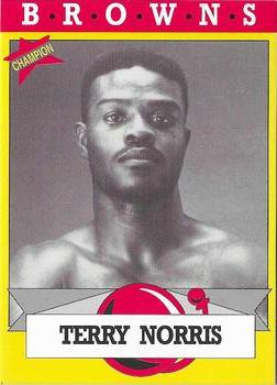 1993 Brown's #54 Terry Norris Front
