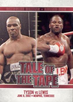 2010 Ringside Boxing Round One #61 Mike Tyson / Lennox Lewis Front