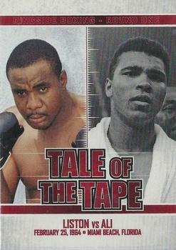 2010 Ringside Boxing Round One #96 Sonny Liston / Muhammad Ali Front