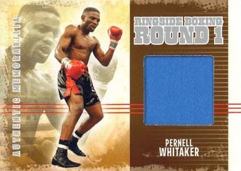 2010 Ringside Boxing Round One - Authentic Memorabilia Silver #AM-20 Pernell Whitaker Front