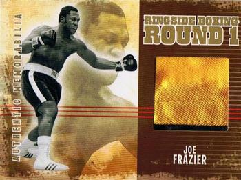 2010 Ringside Boxing Round One - Authentic Memorabilia Gold #AM10 Joe Frazier Front