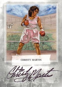 2010 Ringside Boxing Round One - Autographs Silver #ACM2 Christy Martin Front