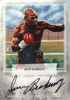 2010 Ringside Boxing Round One - Autographs Silver #AIB1 Iran Barkley Front