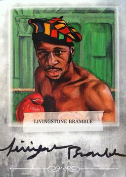 2010 Ringside Boxing Round One - Autographs Silver #ALB1 Livingstone Bramble Front