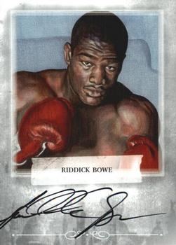 2010 Ringside Boxing Round One - Autographs Silver #ARB1 Riddick Bowe Front