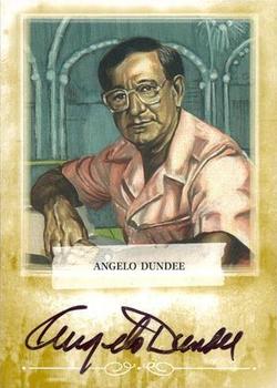 2010 Ringside Boxing Round One - Autographs Gold #AAD Angelo Dundee Front