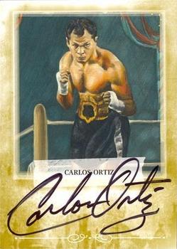 2010 Ringside Boxing Round One - Autographs Gold #ACO1 Carlos Ortiz Front