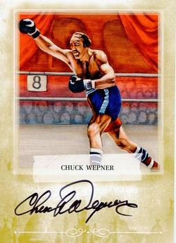 2010 Ringside Boxing Round One - Autographs Gold #ACW1 Chuck Wepner Front