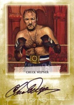 2010 Ringside Boxing Round One - Autographs Gold #ACW2 Chuck Wepner Front