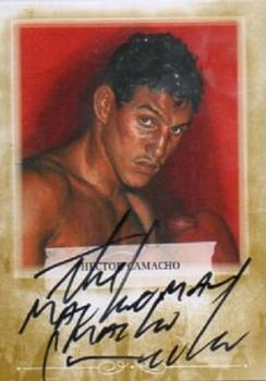 2010 Ringside Boxing Round One - Autographs Gold #AHC1 Hector Camacho Front