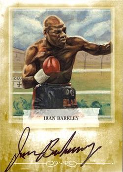 2010 Ringside Boxing Round One - Autographs Gold #AIB1 Iran Barkley Front