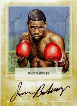 2010 Ringside Boxing Round One - Autographs Gold #AIB2 Iran Barkley Front
