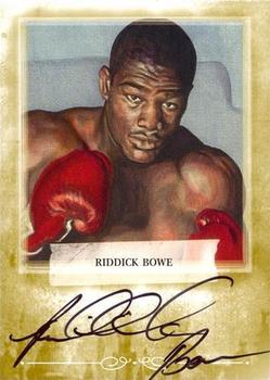 2010 Ringside Boxing Round One - Autographs Gold #ARB1 Riddick Bowe Front