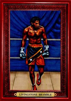 2010 Ringside Boxing Round One - Turkey Red #54 Livingstone Bramble Front