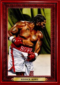 2010 Ringside Boxing Round One - Turkey Red #72 Riddick Bowe Front