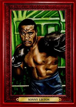2010 Ringside Boxing Round One - Turkey Red #79 Sonny Liston Front