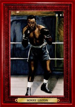 2010 Ringside Boxing Round One - Turkey Red #80 Sonny Liston Front