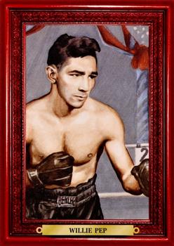 2010 Ringside Boxing Round One - Turkey Red #89 Willie Pep Front