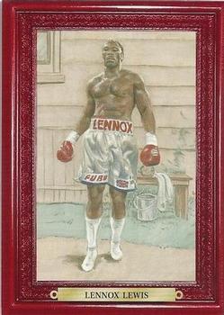 2010 Ringside Boxing Round One - Turkey Red #52 Lennox Lewis Front