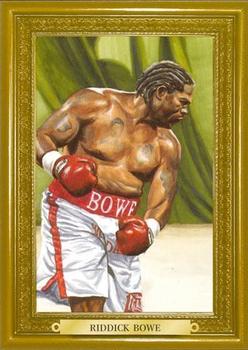 2010 Ringside Boxing Round One - Turkey Red Gold #72 Riddick Bowe Front