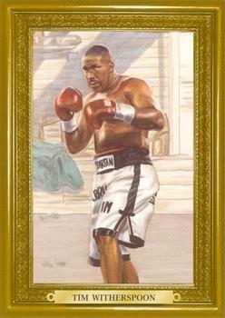 2010 Ringside Boxing Round One - Turkey Red Gold #84 Tim Witherspoon Front
