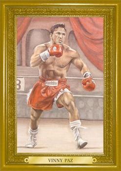 2010 Ringside Boxing Round One - Turkey Red Gold #86 Vinny Paz Front