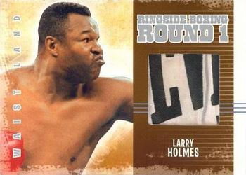 2010 Ringside Boxing Round One - Waist Land Silver #WL6 Larry Holmes Front