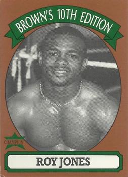 1994 Brown's #33 Roy Jones Jr. Front