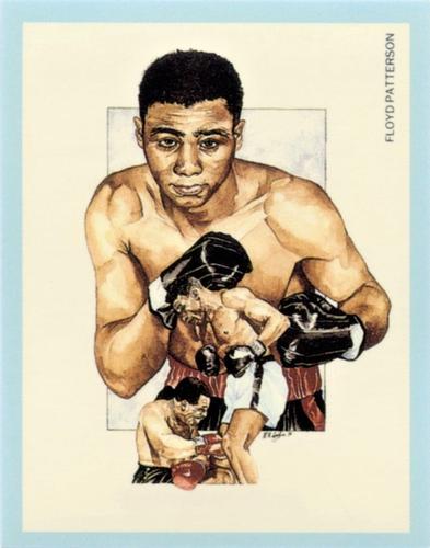 1991 Victoria Gallery Heavyweights (Red Back) #10 Floyd Patterson Front