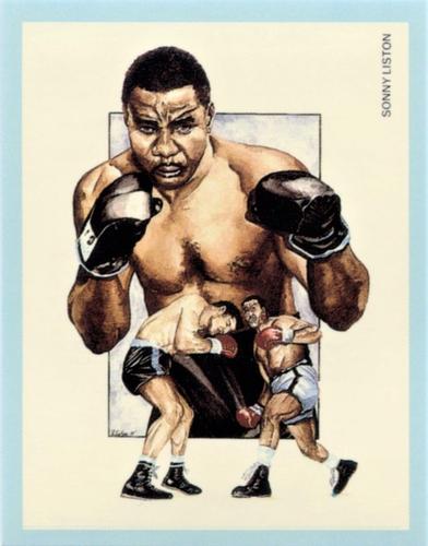 1991 Victoria Gallery Heavyweights (Red Back) #11 Sonny Liston Front