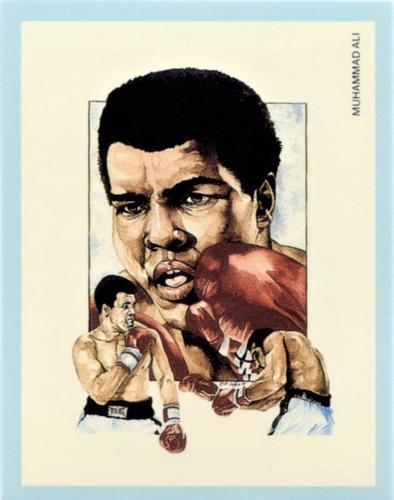1991 Victoria Gallery Heavyweights (Red Back) #13 Muhammad Ali Front