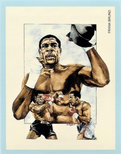 1991 Victoria Gallery Heavyweights (Red Back) #18 Frank Bruno Front