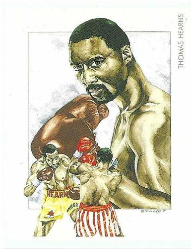 1991 Victoria Gallery Middleweights #10 Thomas Hearns Front