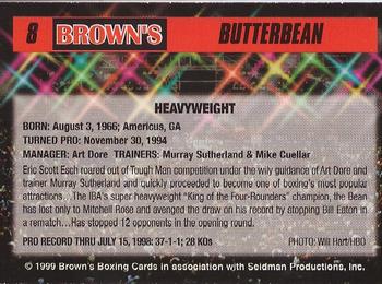1999 Brown's #8 Butterbean Back