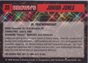 1999 Brown's #35 Junior Jones Back