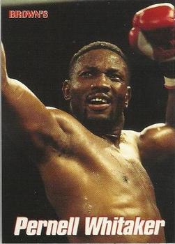 1999 Brown's #66 Pernell Whitaker Front