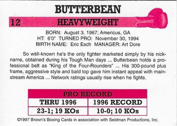1997 Brown's #12 Butterbean Back