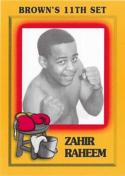 1997 Brown's #67 Zahir Raheem Front