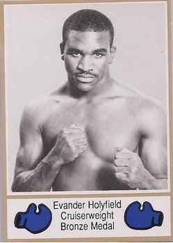 1986 Brown's #62 Evander Holyfield Front