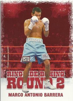 2011 Ringside Boxing Round Two #102 Marco Antonio Barrera Front