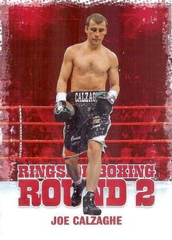 2011 Ringside Boxing Round Two #106 Joe Calzaghe Front