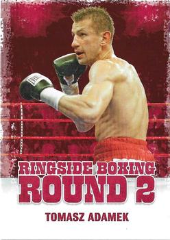 2011 Ringside Boxing Round Two #101 Tomasz Adamek Front